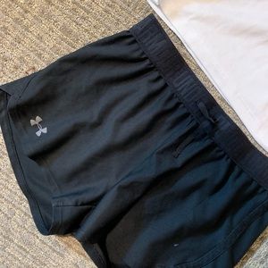 Under armor set (shorts and short sleeve top)